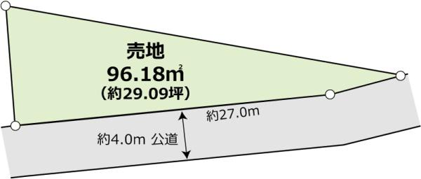 埼玉県入間市宮前町建築条件なし売地