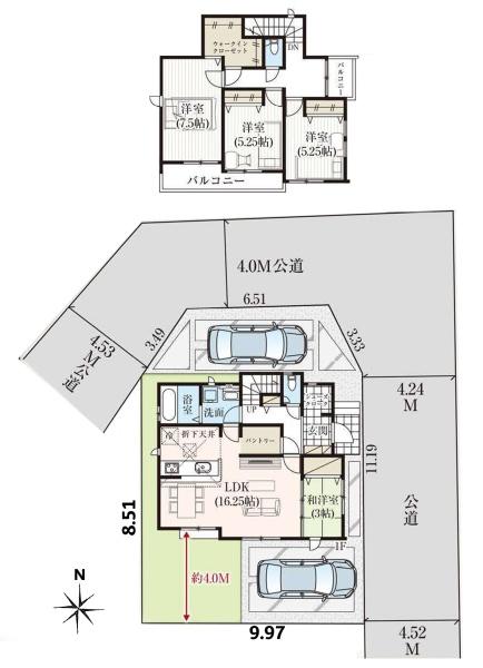 埼玉県富士見市渡戸3丁目9期　新築戸建