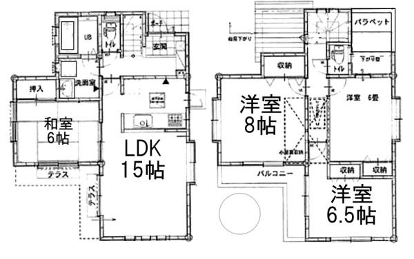 埼玉県川越市大字寺尾　中古戸建
