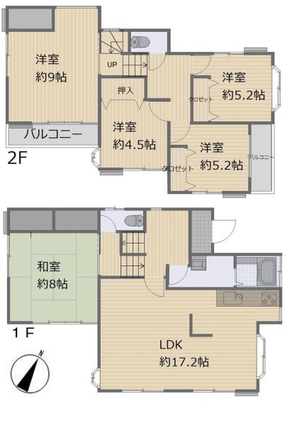 埼玉県ふじみ野市元福岡　中古戸建