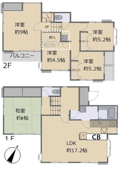 埼玉県ふじみ野市元福岡　中古戸建