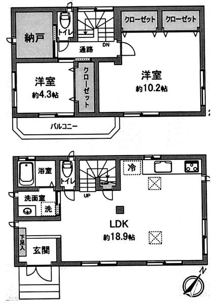 埼玉県川越市大字山田　中古戸建