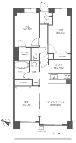 ラヴィドール志木4F
