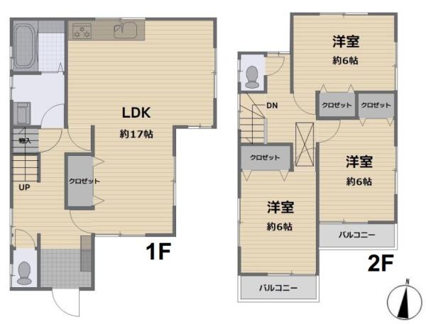 川越市大字寺尾の中古一戸建て