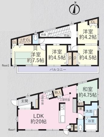 埼玉県川越市大字的場中古戸建
