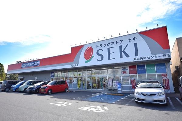 鴻巣市安養寺の土地(ドラッグストアセキ鴻巣免許センター前店)