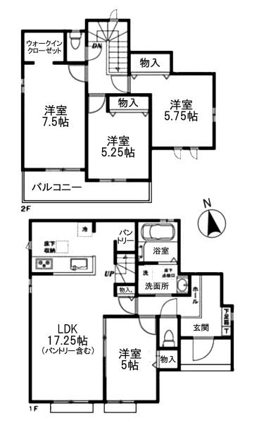 埼玉県川越市中台三丁目新築戸建　F号棟
