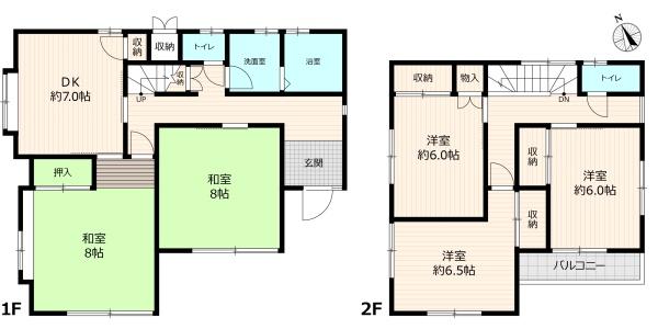 川越市大字南田島　中古戸建
