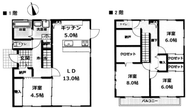 埼玉県川越市南大塚6丁目　中古戸建
