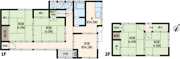 安中市上間仁田の中古一戸建て