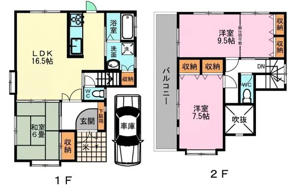 埼玉県川越市上戸新町　中古戸建
