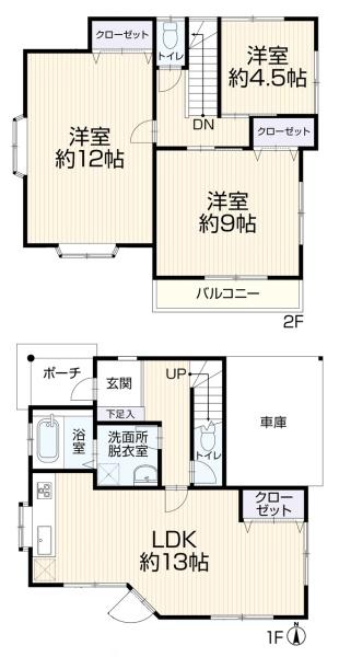 埼玉県川越市大字木野目　中古戸建