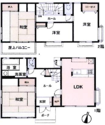 埼玉県川越市大塚2丁目　中古戸建