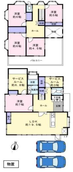 埼玉県川越市神明町　中古戸建