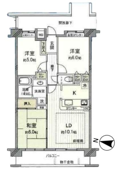 ダイアパレス川越西小仙波町