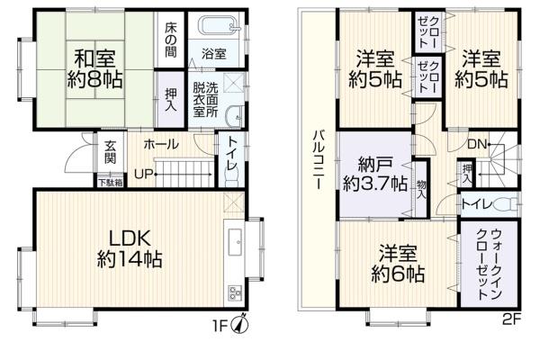 埼玉県ふじみ野市新田1丁目　中古戸建