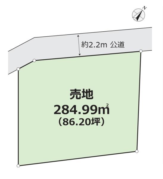 埼玉県日高市大字高萩　建築条件なし売地