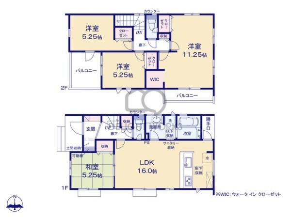 埼玉県川越市今成2丁目　新築戸建