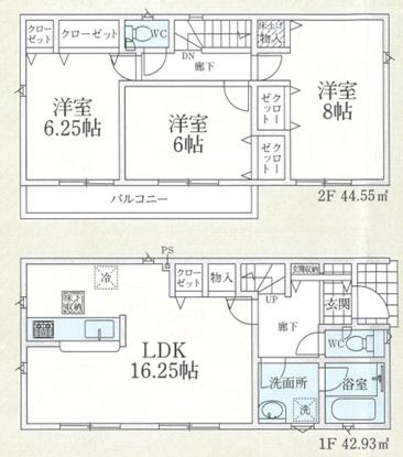 埼玉県川越市神明町　新築戸建