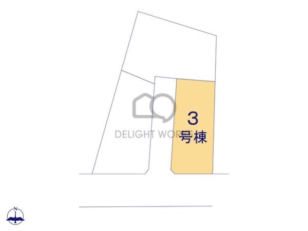 埼玉県川越市今成2丁目3号棟　新築戸建