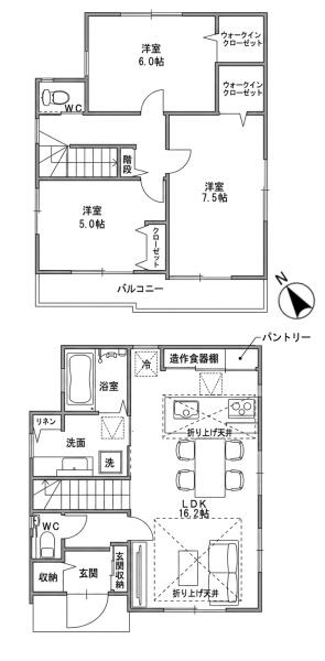 埼玉県川越市砂新田5丁目　新築戸建