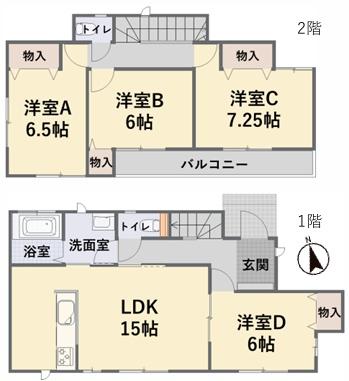 埼玉県川越市宮元町　中古戸建