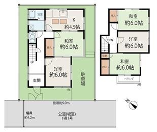 埼玉県富士見市羽沢1丁目　中古戸建