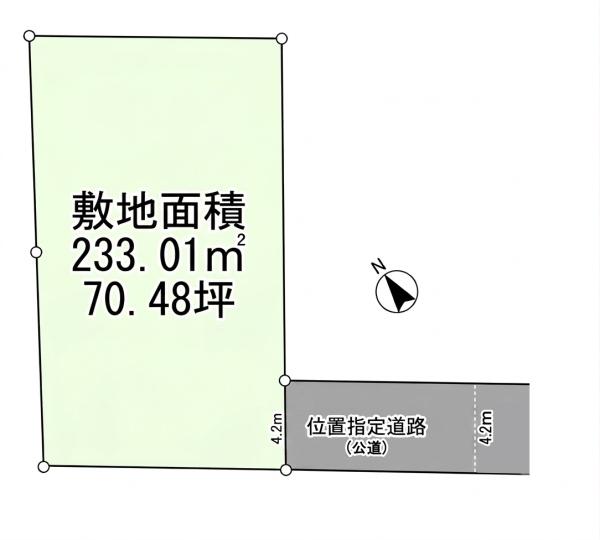 埼玉県川越市大字小中居建築条件なし売地