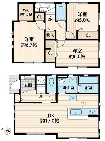 埼玉県川越市南大塚5丁目　中古戸建