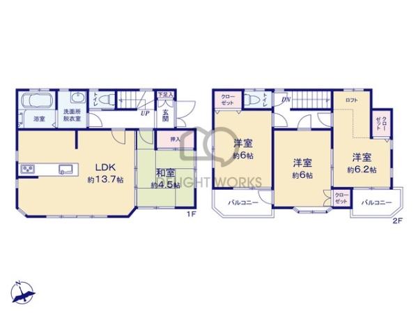 埼玉県川越市大字木野目　中古戸建