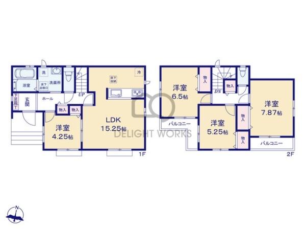 埼玉県川越市霞ケ関北5丁目　新築戸建