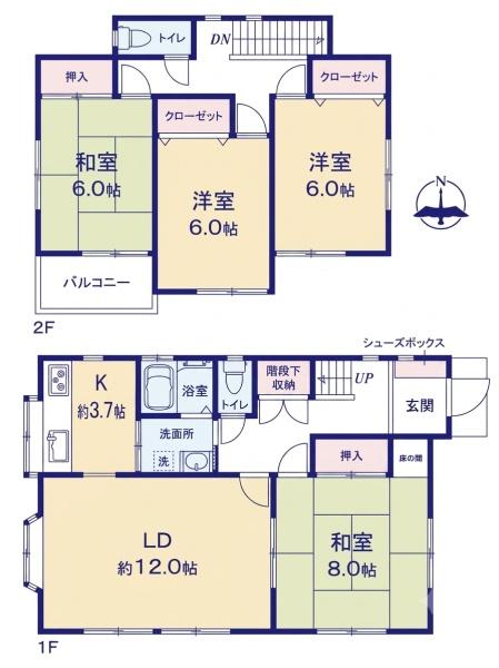 埼玉県川越市広谷新町　中古戸建