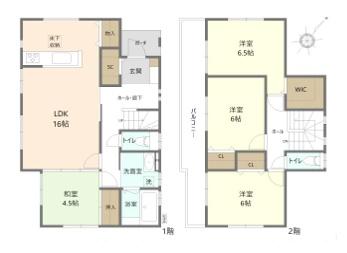 鴻巣市小松３丁目の中古一戸建