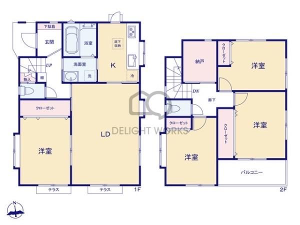 埼玉県川越市霞ケ関東5丁目　中古戸建