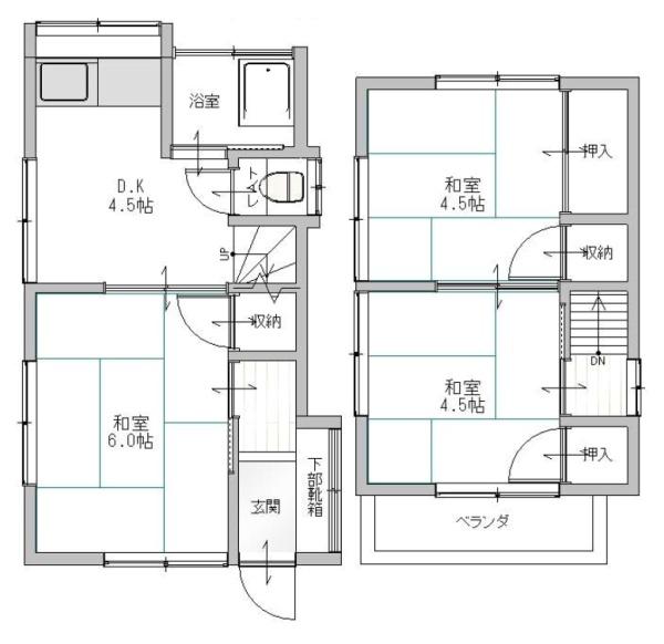 桶川市大字倉田の中古一戸建て