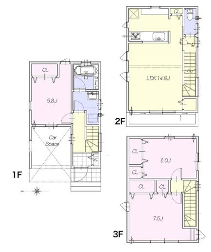 埼玉県富士見市大字鶴馬　新築戸建