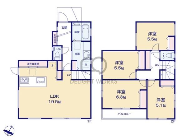 川越市大字藤間の新築一戸建