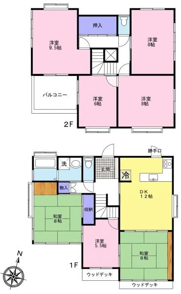 川越市川鶴３丁目の中古一戸建て