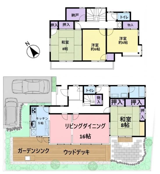 埼玉県狭山市柏原　中古戸建