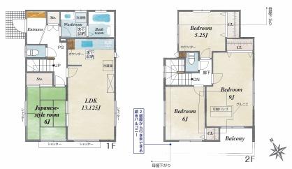 埼玉県川越市大字砂新田　中古戸建