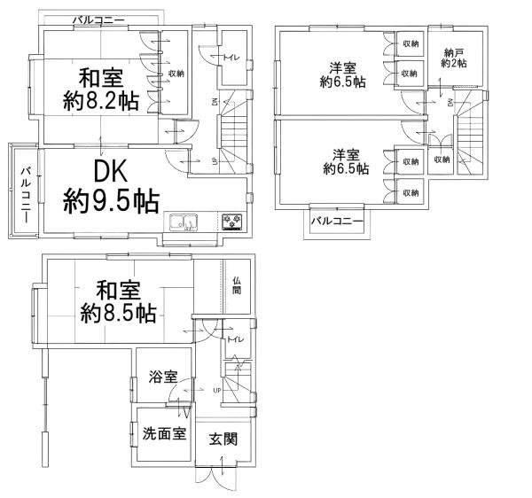 川越市大字山田の中古一戸建て