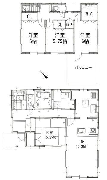 北足立郡伊奈町西小針１丁目の中古一戸建て