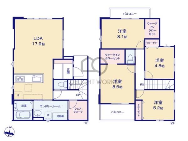 川越市小仙波町２丁目の新築一戸建
