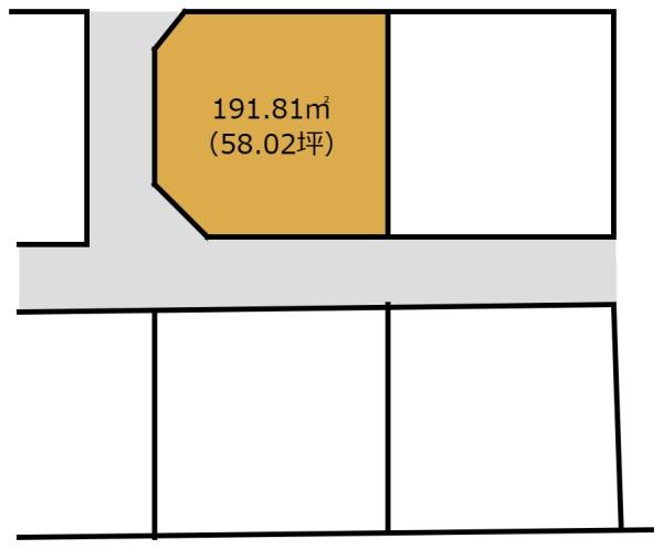 岩国市通津売地　1号地（物件番号645）