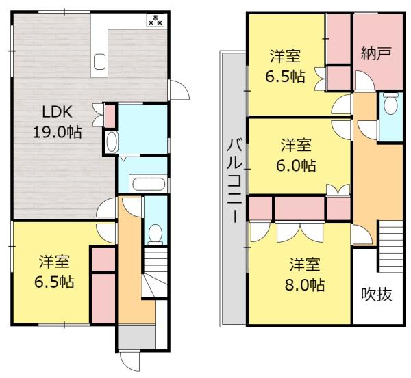 岩国市新港町５丁目の中古一戸建て