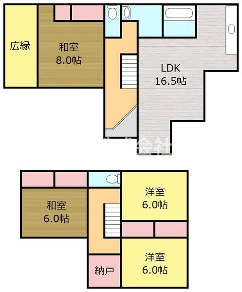 岩国市平田2丁目中古一戸建て（物件番号754）