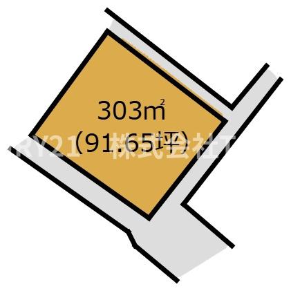 岩国市通津売地（物件番号758）
