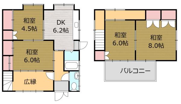 岩国市桂町1丁目中古一戸建て（物件資料798）