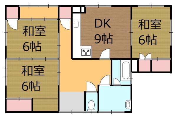 岩国市中津町3丁目中古一戸建て（物件番号820）
