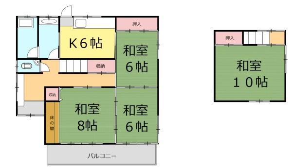 柳井市神代中古一戸建て（物件番号823）